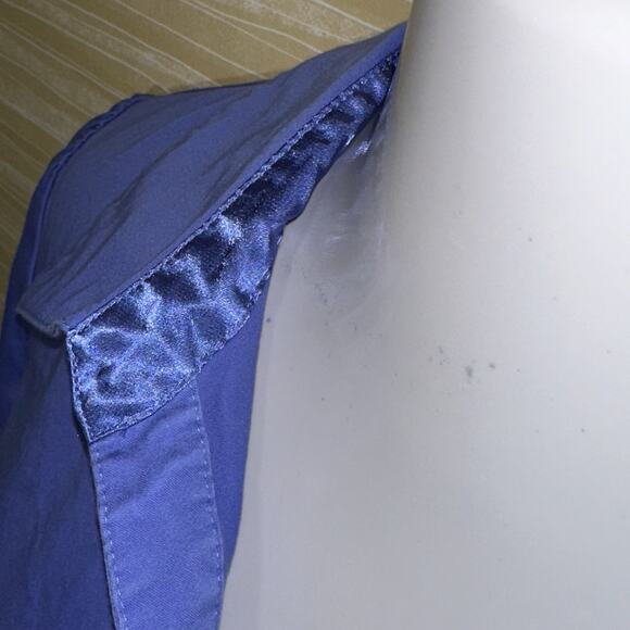 Lane Bryant Women's Short Sleeve Ruche Button Down Blouse Top 16 0631 - Picture 4 of 6